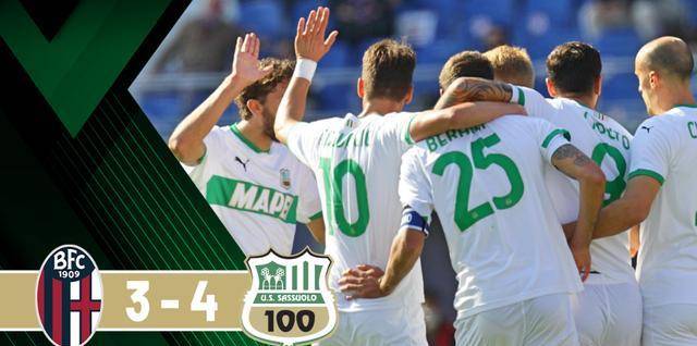  萨索洛主场狂胜斯佩齐亚创本赛季最大分差